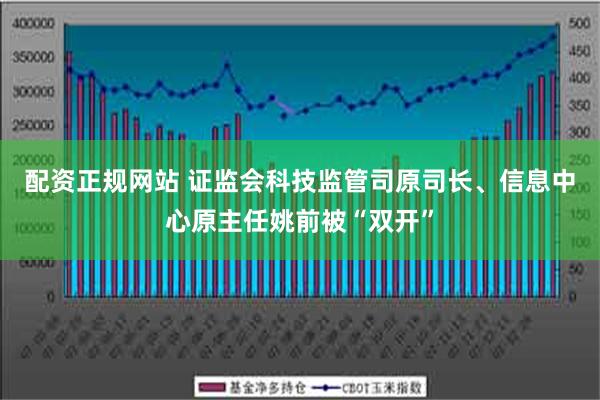 配资正规网站 证监会科技监管司原司长、信息中心原主任姚前被“双开”